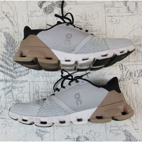 On Cloudflyer Womens Glacier Rose Brown Road Running Cushion Shoes Sneakers sz 9 - Picture 4 of 9